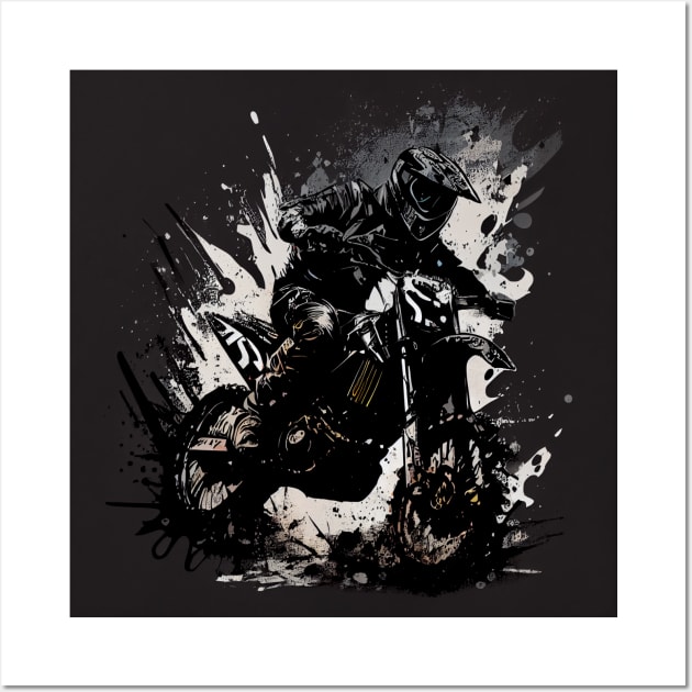 Motorcross Wall Art by FA_Store